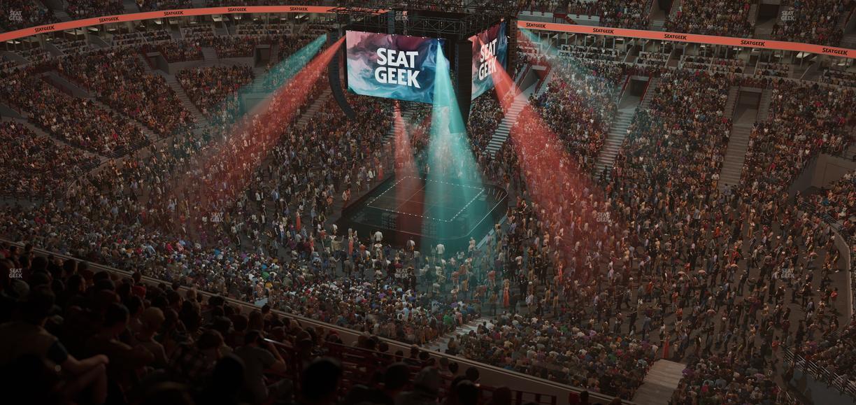 United Center - Section 332 A Seat View