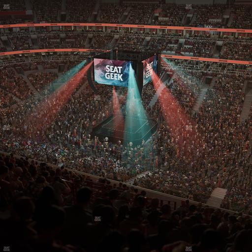 United Center - Section 332 A Seat View