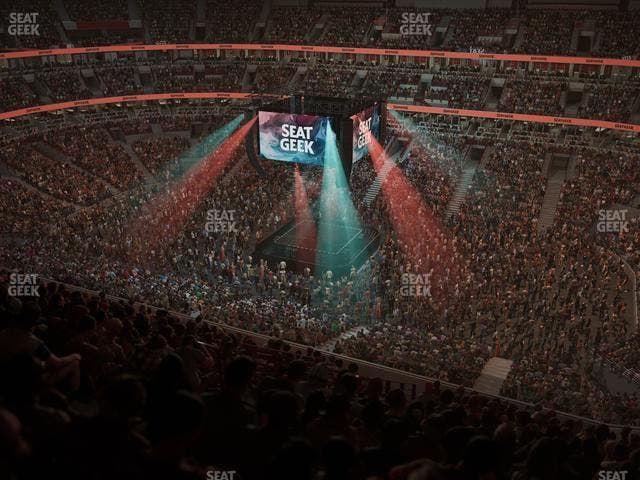 United Center - Section 332 A Seat View United Center - Section 332 A Seat View