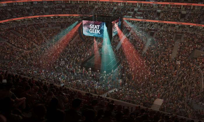 United Center - Section 332 A Seat View