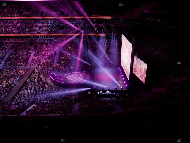 United Center - Section 332 A Seat View