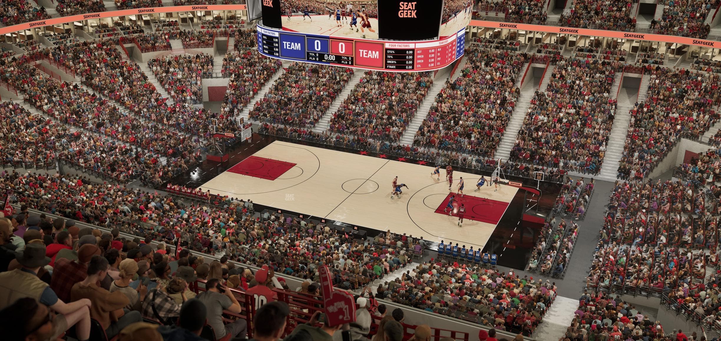 United Center - Section 332 A Seat View