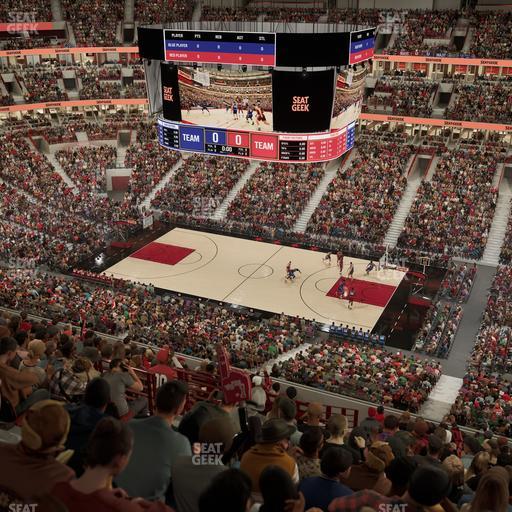 United Center - Section 332 A Seat View