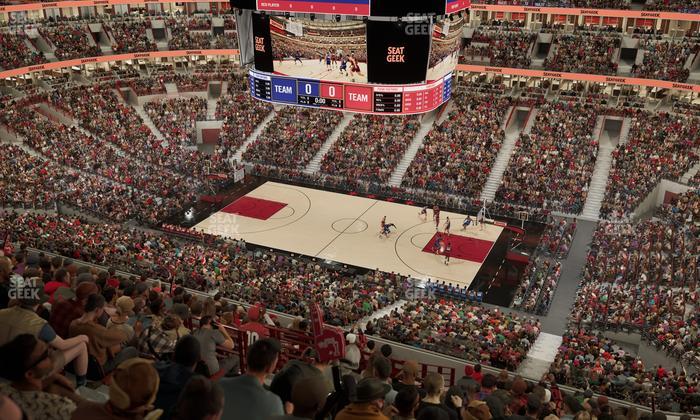 United Center - Section 332 A Seat View