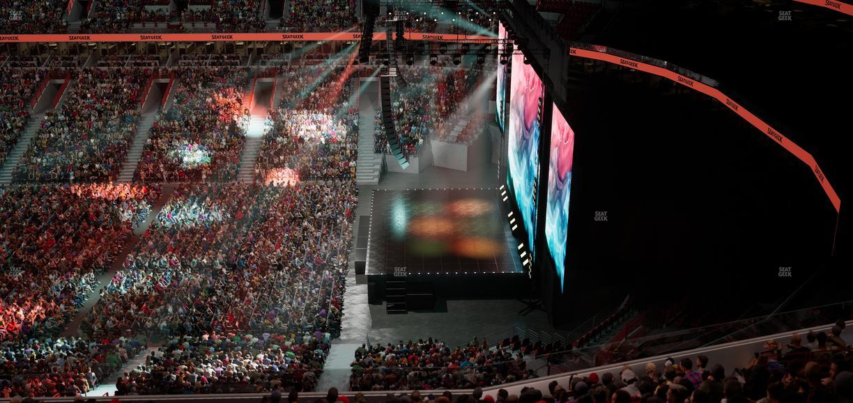 United Center - Section 332 A Seat View