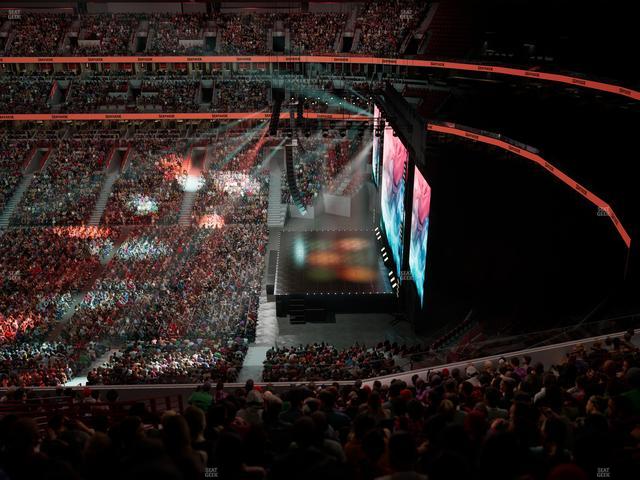 United Center - Section 332 A Seat View United Center - Section 332 A Seat View