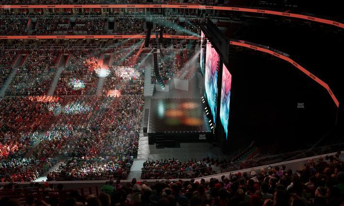 United Center - Section 332 A Seat View