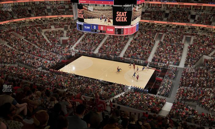United Center - Section 332 A Seat View