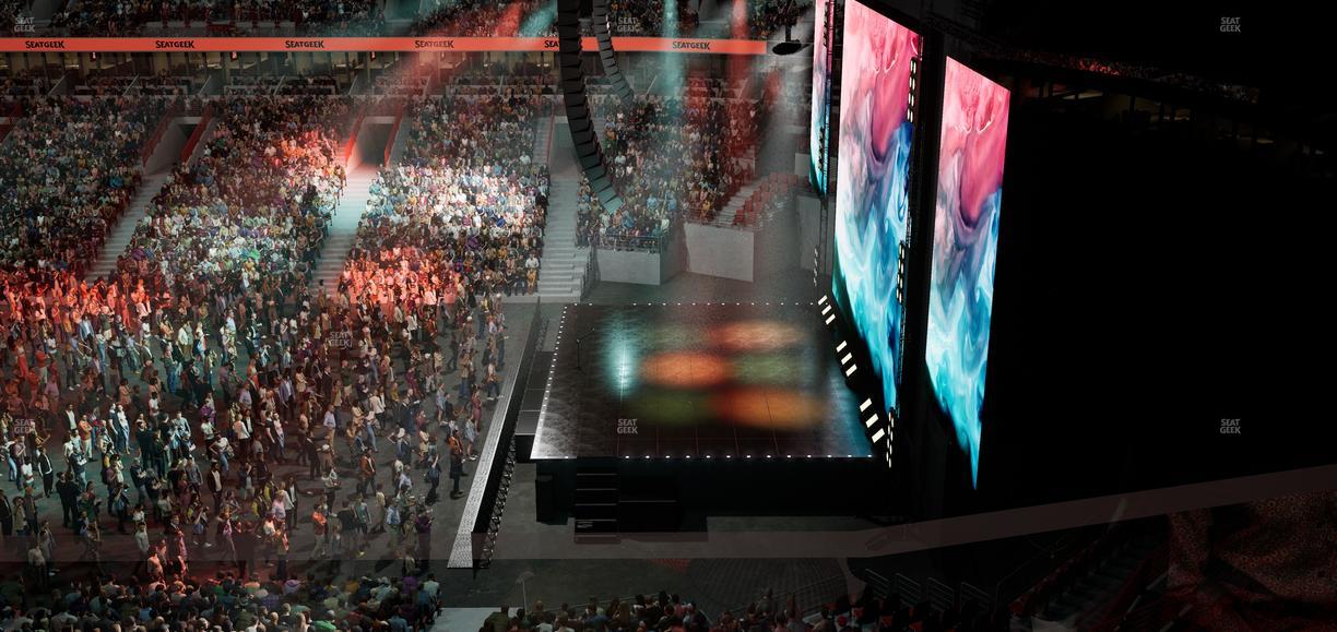 United Center - Section 332 Seat View