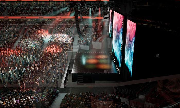 United Center - Section 332 Seat View