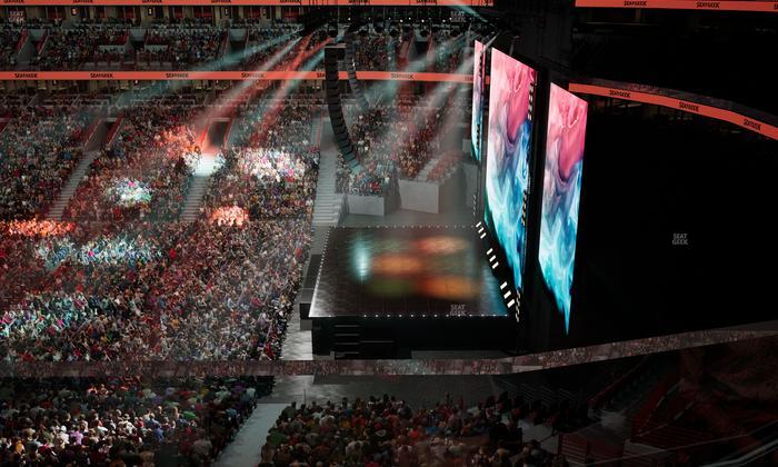 United Center - Section 332 Seat View