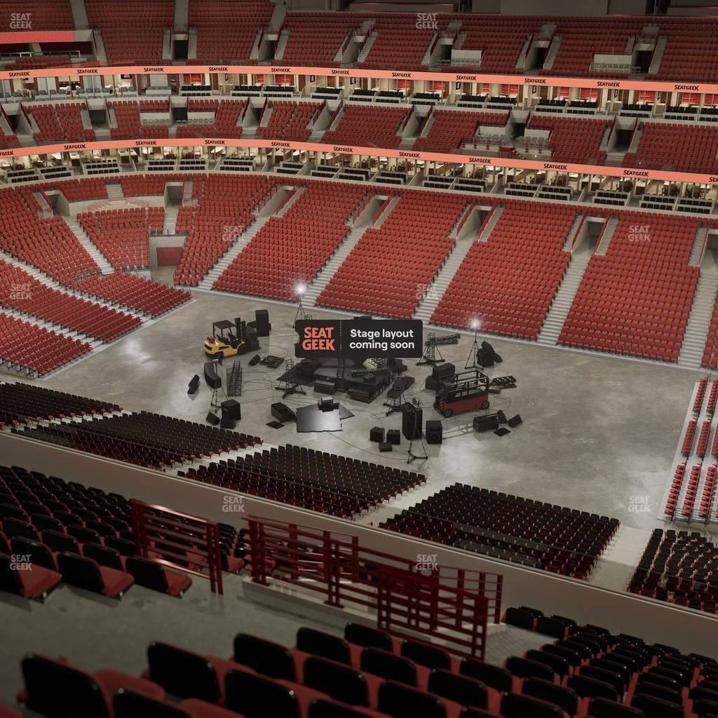 United Center - Section 332 Seat View
