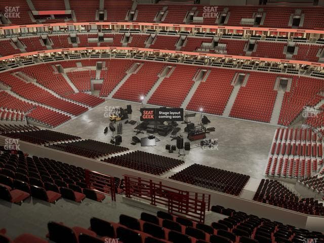 United Center - Section 332 Seat View