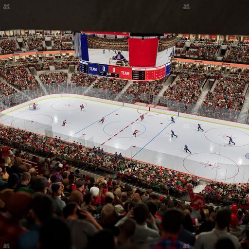 United Center - Section 332 Seat View