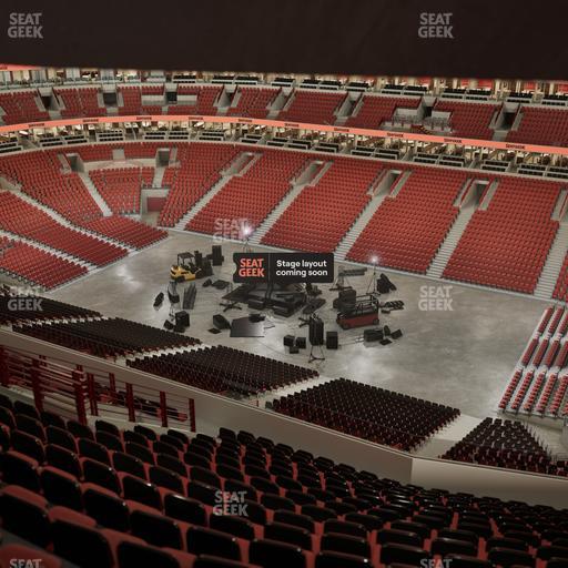 United Center - Section 332 Seat View