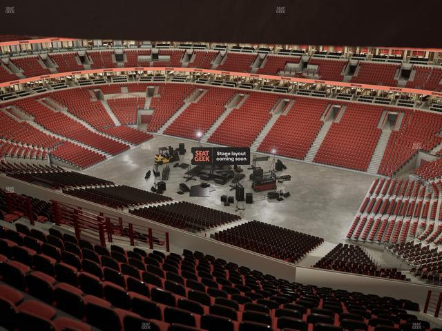 United Center - Section 332 Seat View United Center - Section 332 Seat View