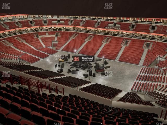 United Center - Section 332 Seat View