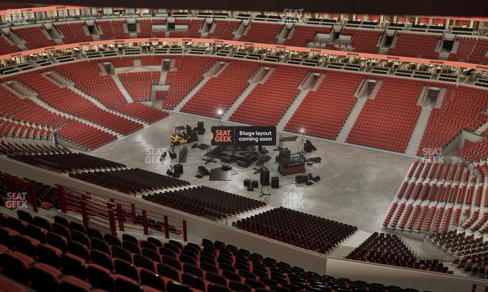 United Center - Section 332 Seat View