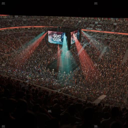 United Center - Section 332 Seat View