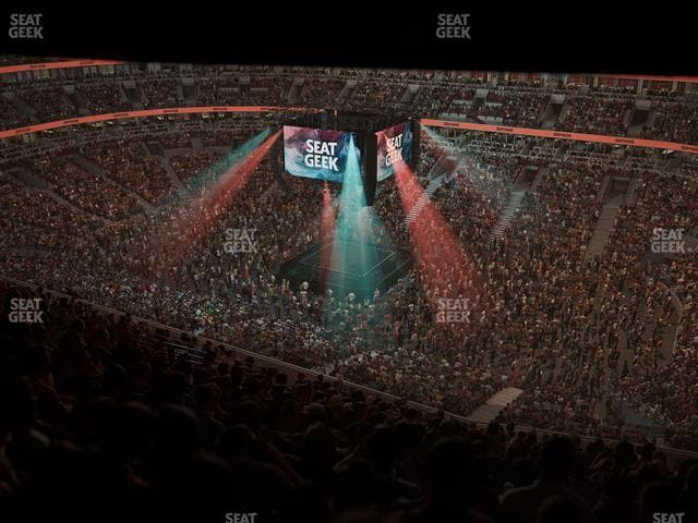 United Center - Section 332 Seat View United Center - Section 332 Seat View