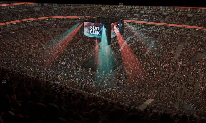United Center - Section 332 Seat View