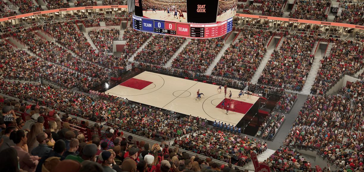 United Center - Section 332 Seat View