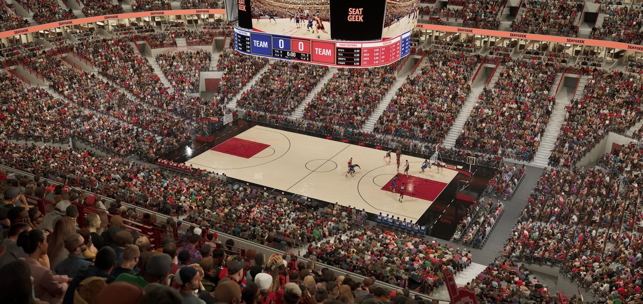 United Center - Section 332 Seat View