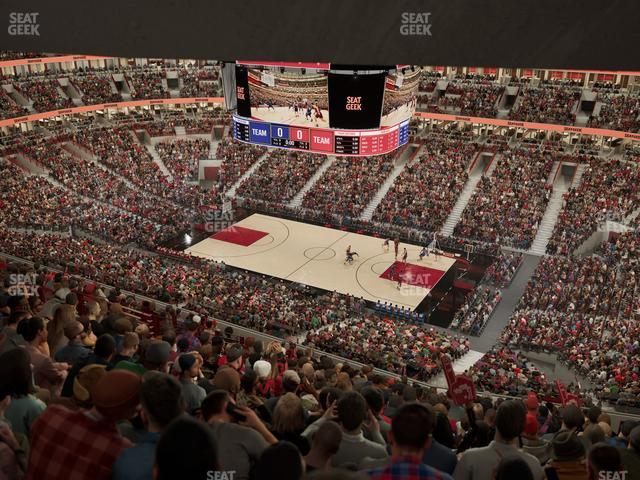 United Center - Section 332 Seat View United Center - Section 332 Seat View