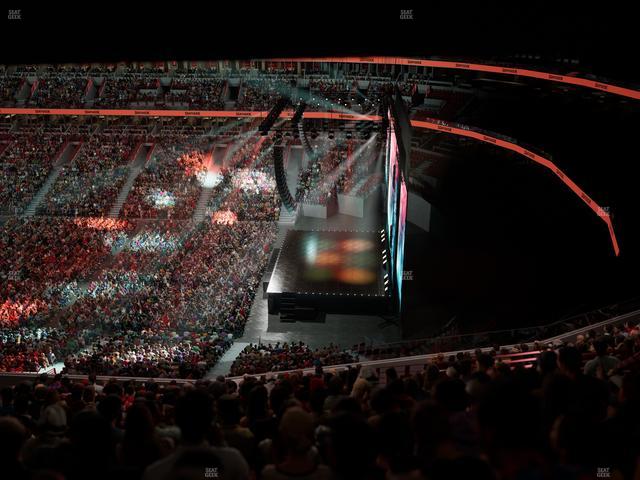 United Center - Section 332 Seat View United Center - Section 332 Seat View