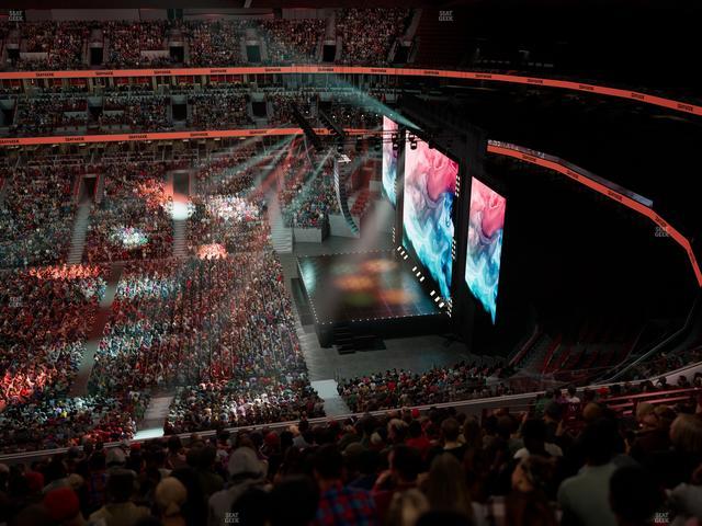 United Center - Section 333 A Seat View United Center - Section 333 A Seat View