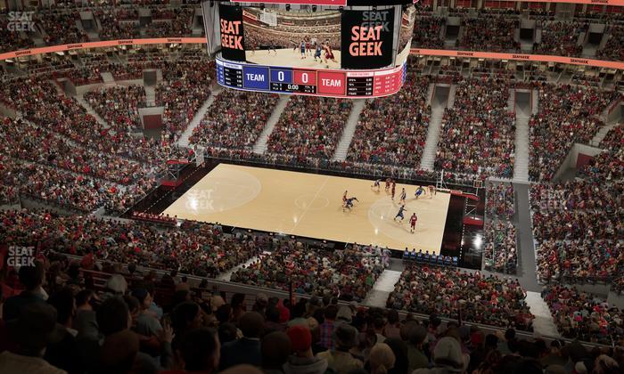 United Center - Section 333 A Seat View