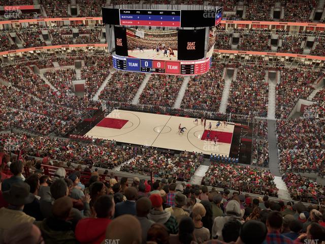 United Center - Section 333 A Seat View United Center - Section 333 A Seat View