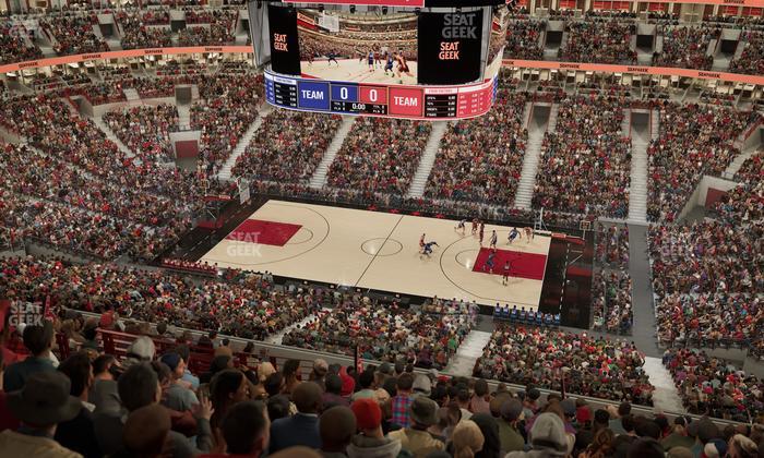 United Center - Section 333 A Seat View