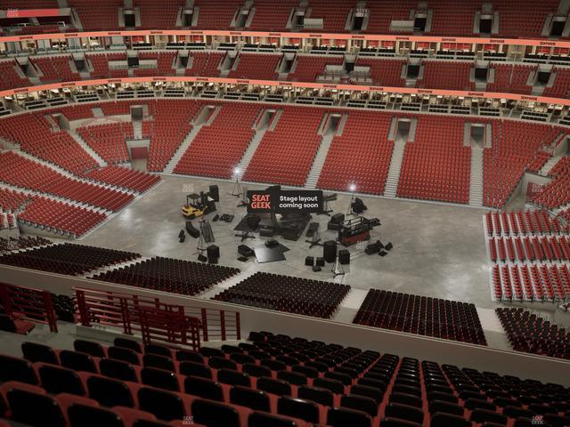 United Center - Section 333 A Seat View United Center - Section 333 A Seat View