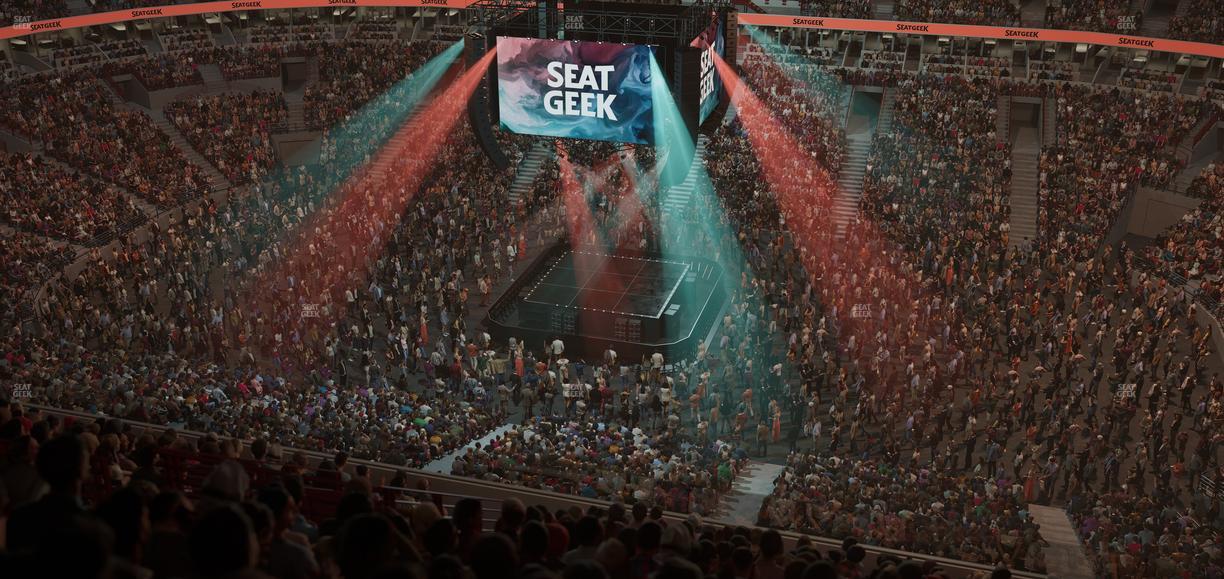 United Center - Section 333 A Seat View