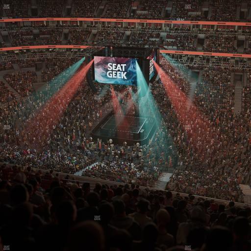 United Center - Section 333 A Seat View