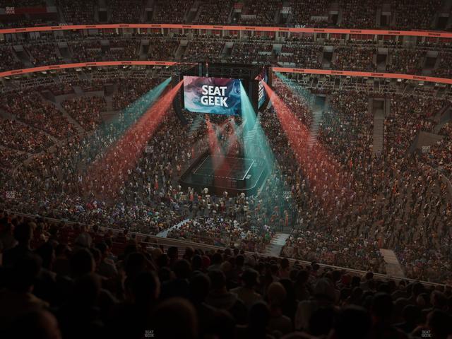 United Center - Section 333 A Seat View