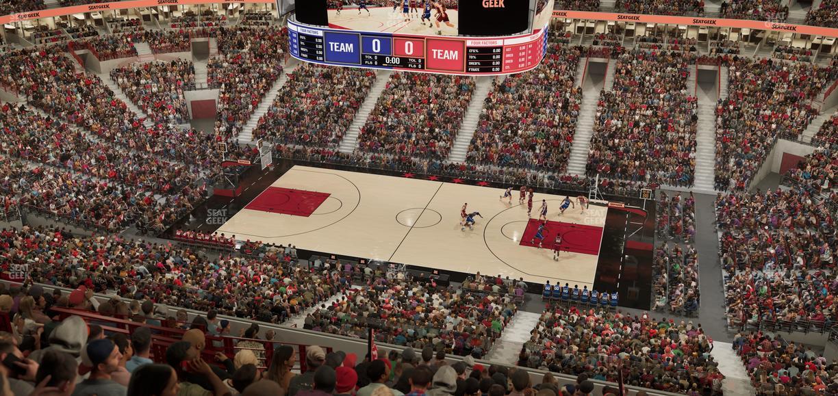 United Center - Section 333 Seat View