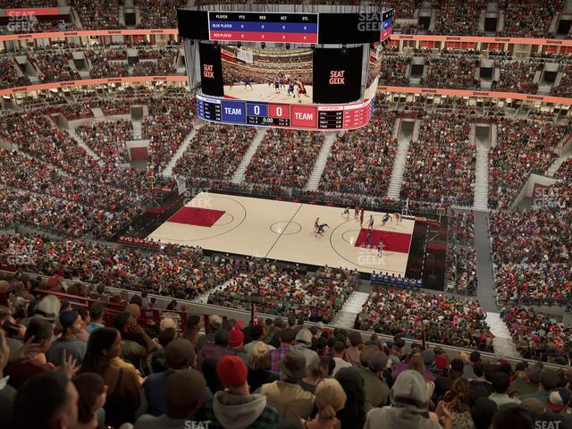 United Center - Section 333 Seat View United Center - Section 333 Seat View