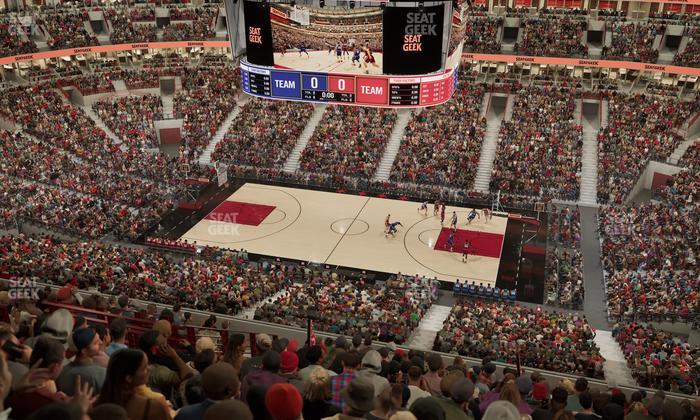 United Center - Section 333 Seat View