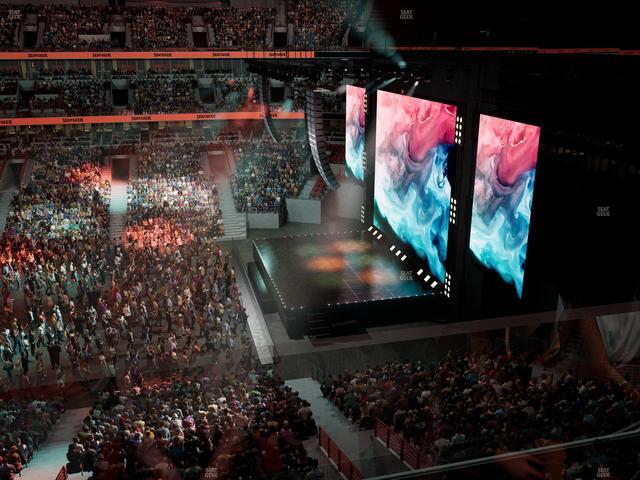 United Center - Section 333 Seat View United Center - Section 333 Seat View