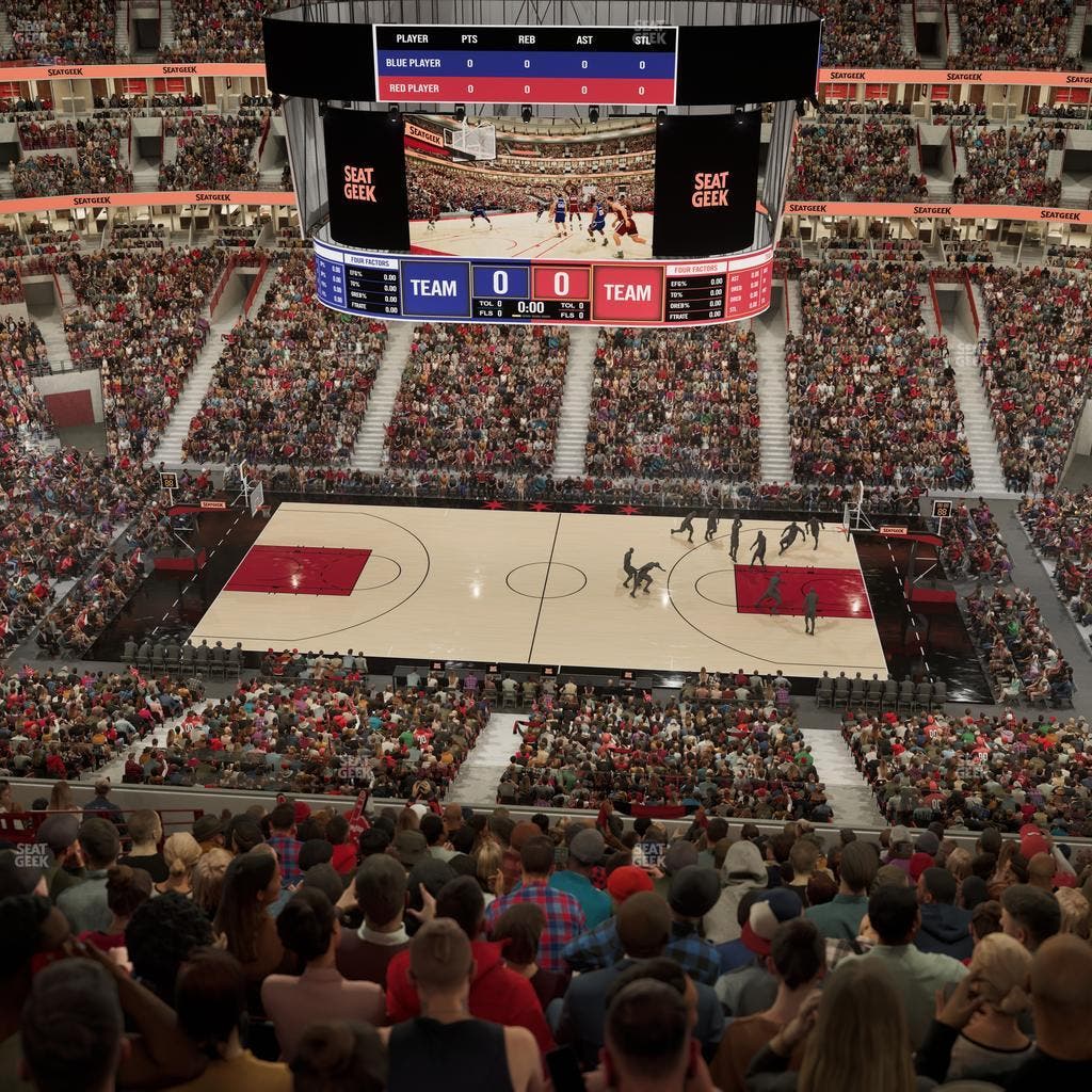 United Center - Section 334 Seat View