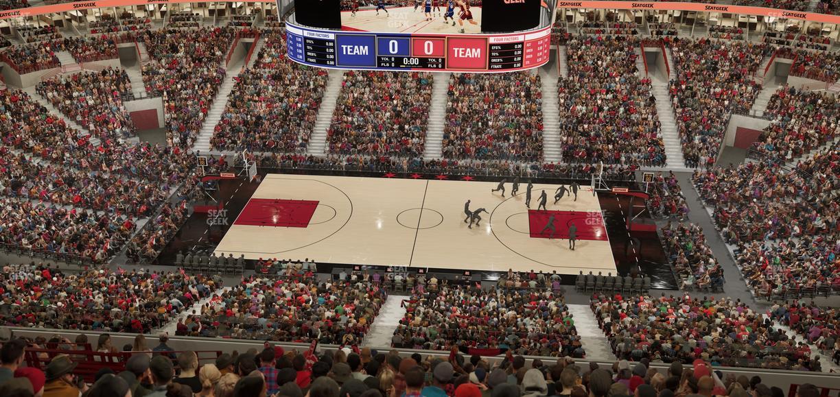 United Center - Section 334 Seat View