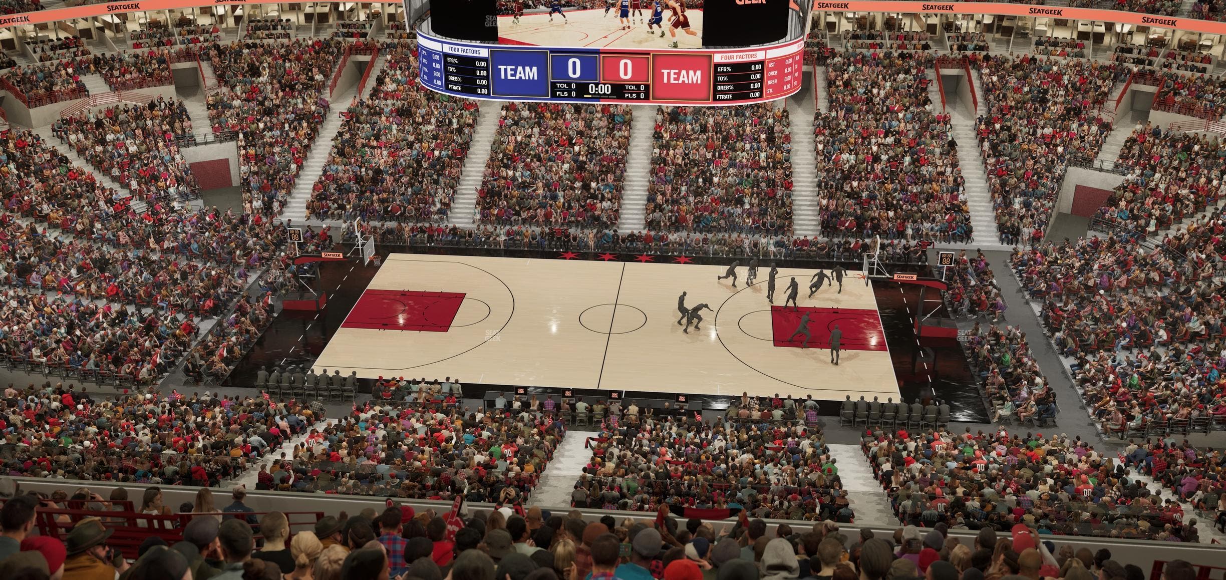 United Center - Section 334 Seat View