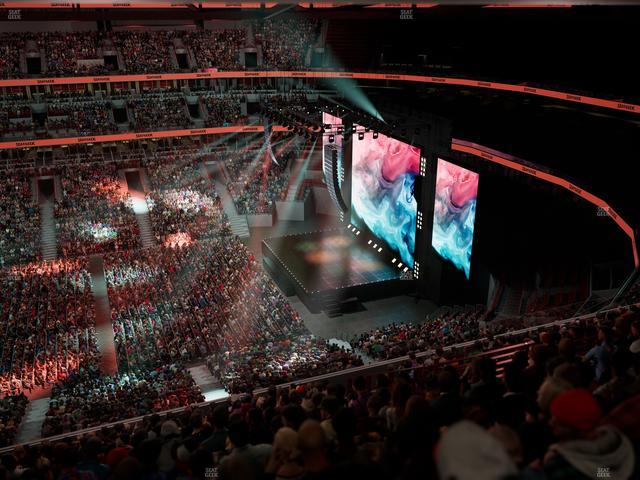 United Center - Section 334 Seat View United Center - Section 334 Seat View