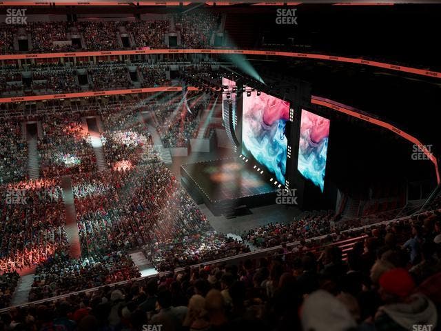 United Center - Section 334 Seat View