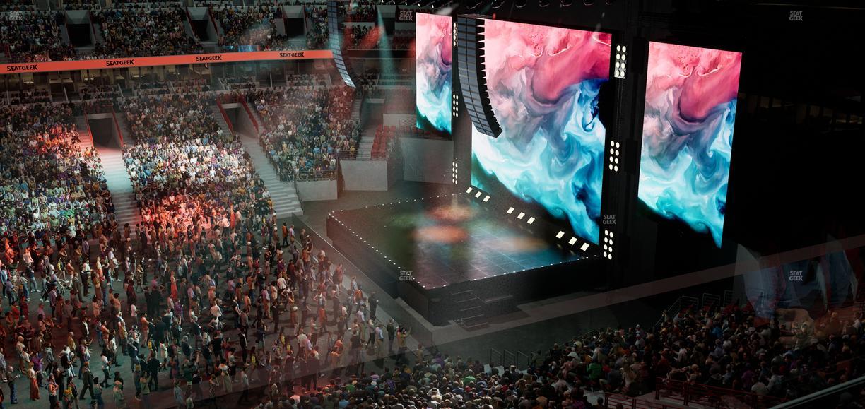 United Center - Section 334 Seat View