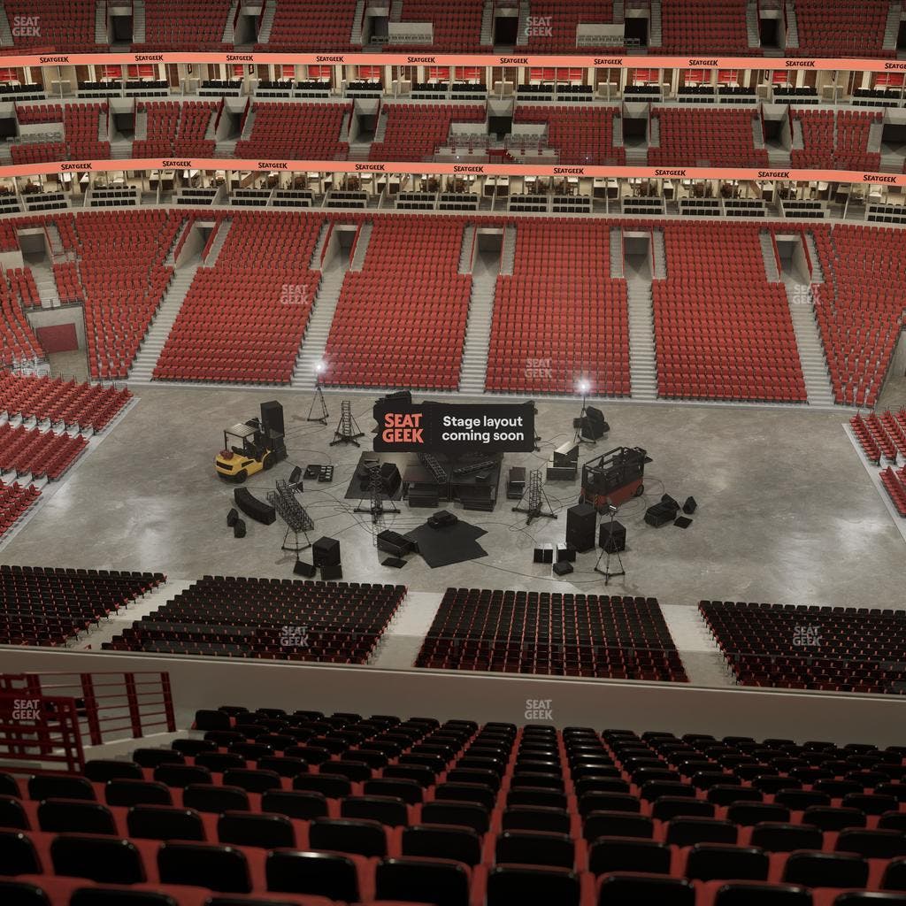 United Center - Section 334 Seat View