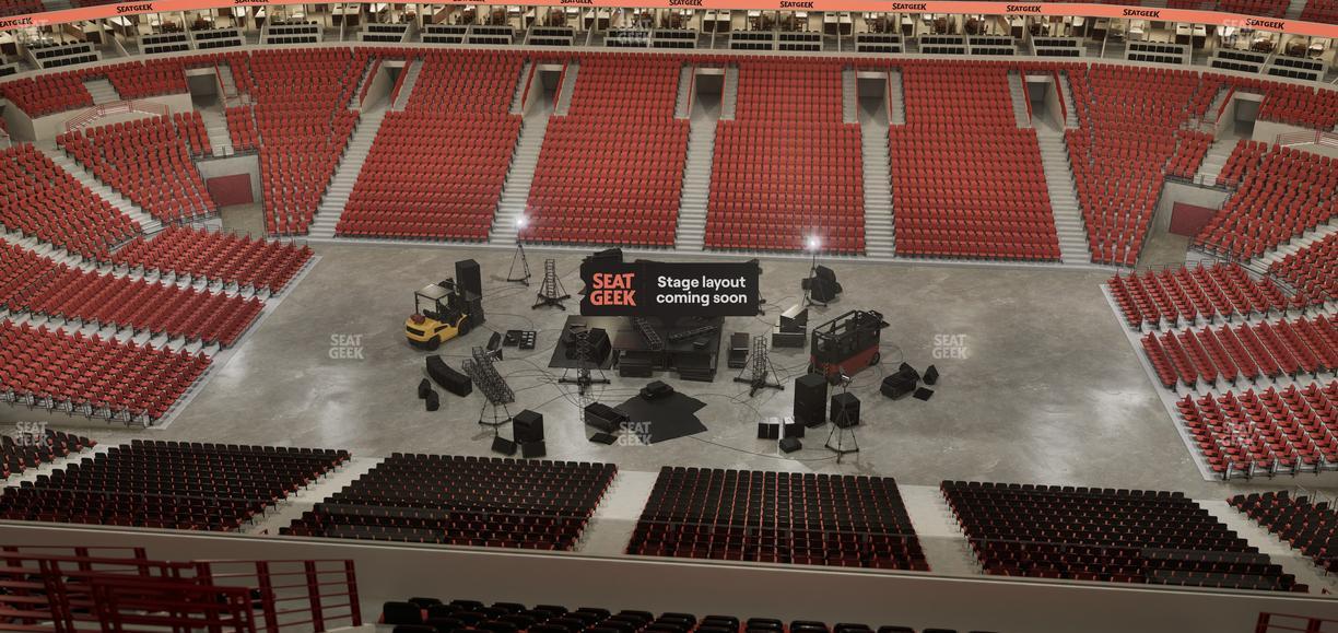 United Center - Section 334 Seat View