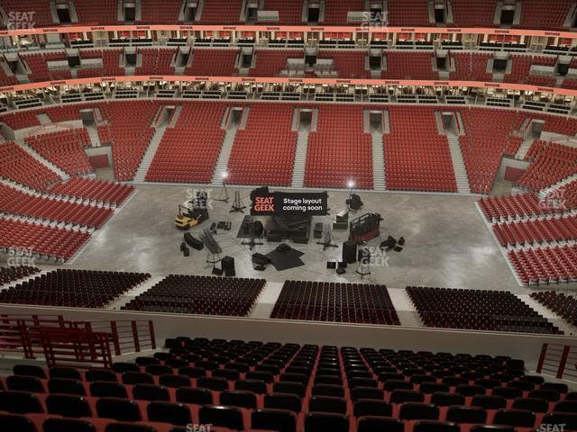 United Center - Section 334 Seat View
